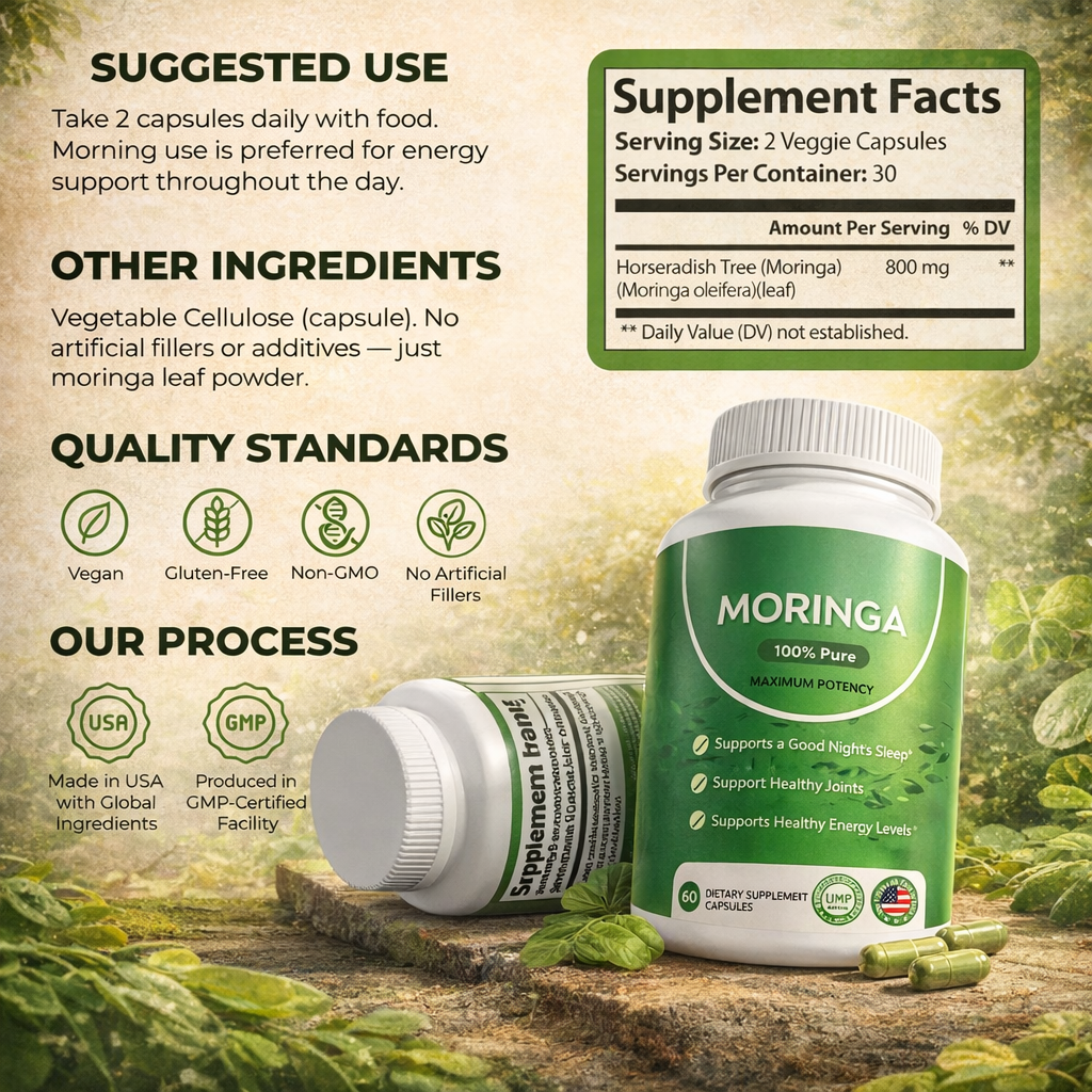 Lumelia™ Moringa Capsules