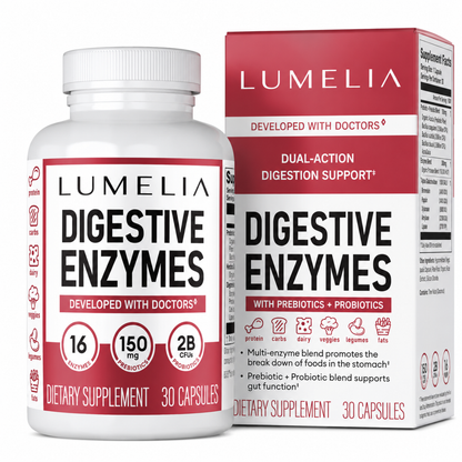 Lumelia Triple-Action™ Digestive Enzymes