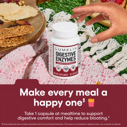 Lumelia Triple-Action™ Digestive Enzymes