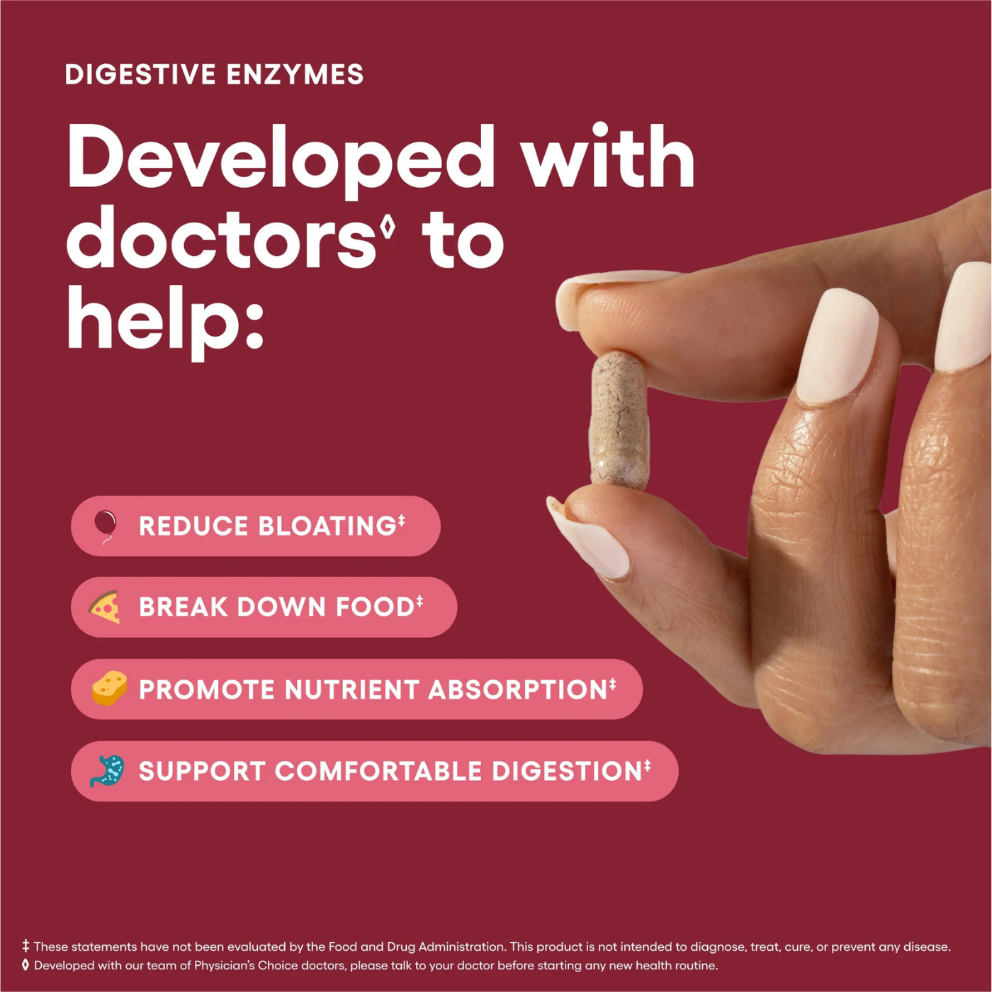 Lumelia Triple-Action™ Digestive Enzymes
