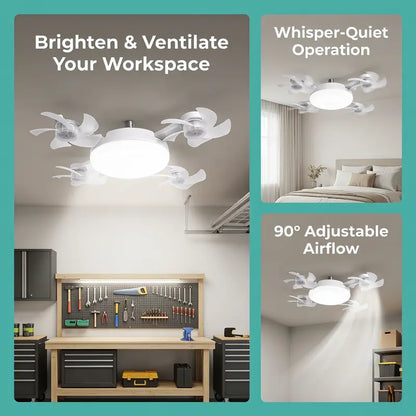 2-in-1 Ceiling Fan Light