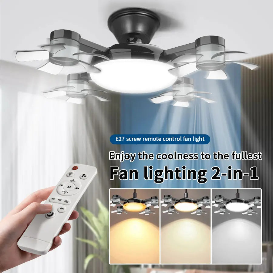 2-in-1 Ceiling Fan Light